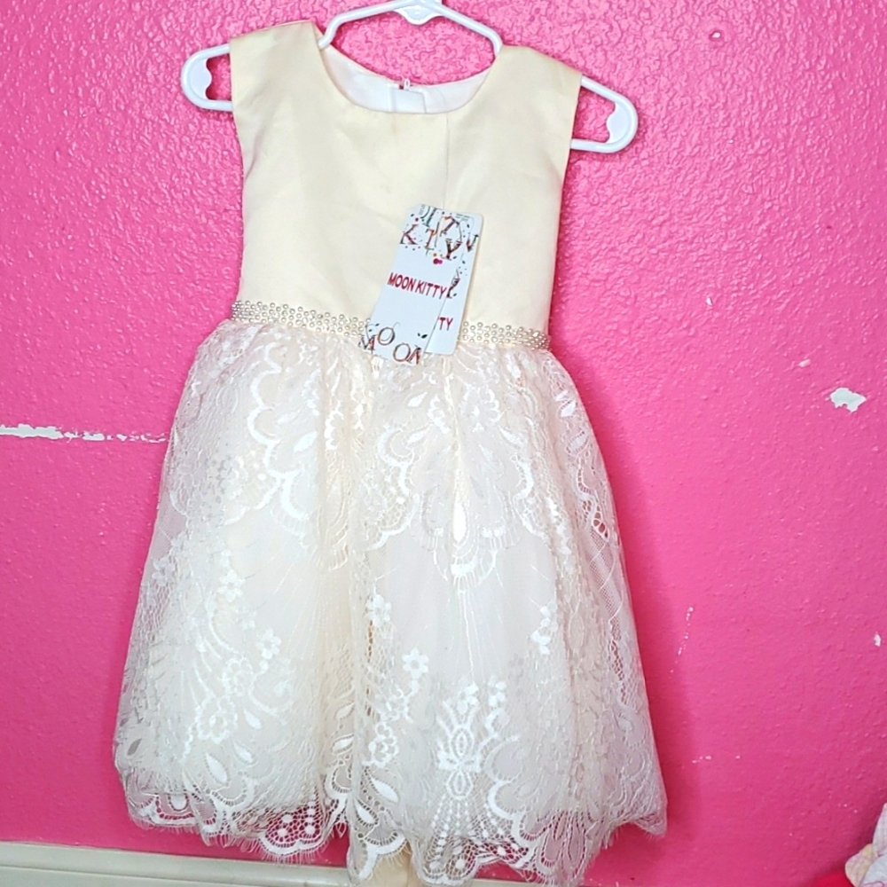 Flower girl dress 'MoonKitty'